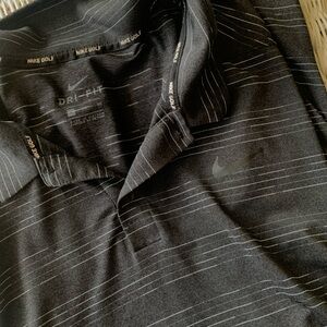 Nike Charcoal Dri-FIT Golf Shirt